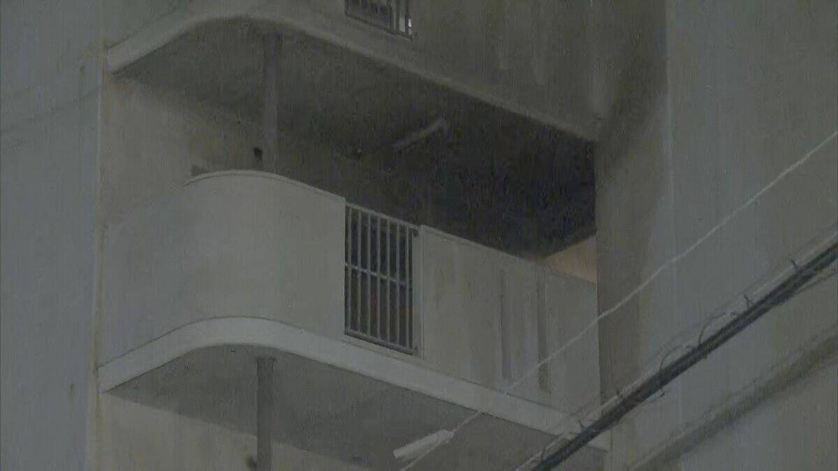 愛知・蒲郡市の県営住宅で火事　85歳男性が死亡