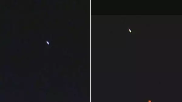 「｢火球｣とみられる明るい流れ星… 関東･関西･東海などで｢火球を見た｣の投稿相次ぐ 県営名古屋空港と三重・尾鷲の情報カメラに映る」の画像