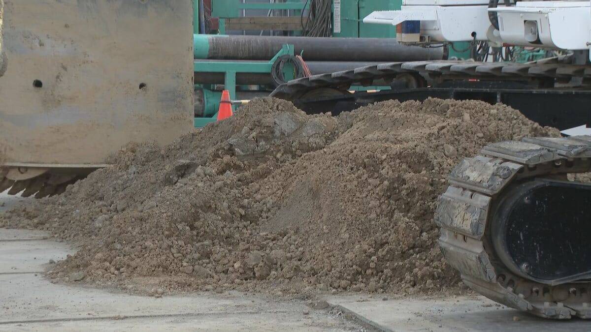 名古屋・東区のマンション新築現場で不発弾見つかる アメリカ製250キログラムの爆弾 発見場所は立ち入り禁止に