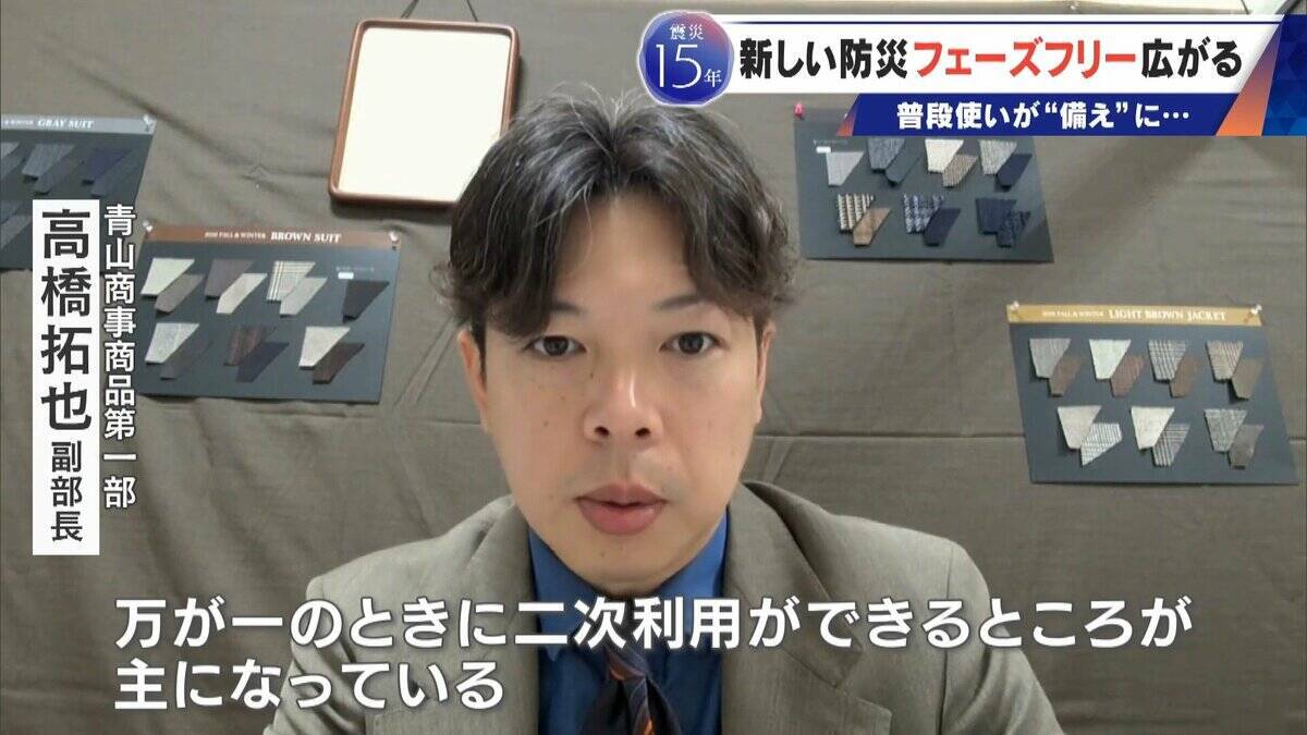服や靴･コップも…普段使いのアイテムが備えに!? 災害時にそのまま役立つ“フェーズフリー” 遊び場も避難施設に