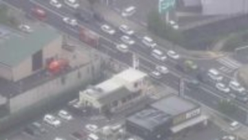 【速報】｢車が用水路に転落｣｢運転手が外に出られない｣ 車同士の事故 はずみで1台が転落…運転手ケガ 愛知･豊田市