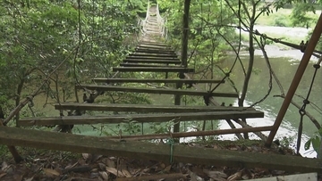 いつ崩れてもおかしくない 危険な“勝手橋” 県内に30か所以上 腐敗や老朽化進む…設置者わからないため撤去･修理できず 岐阜