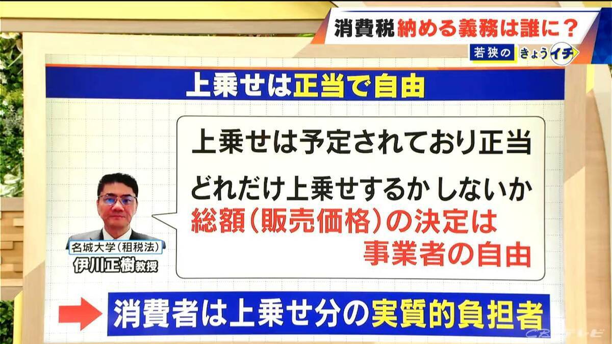 ｢消費税｣納める義務は消費者にない⁉ 厳密には…“価格に上乗せ”されているだけだった