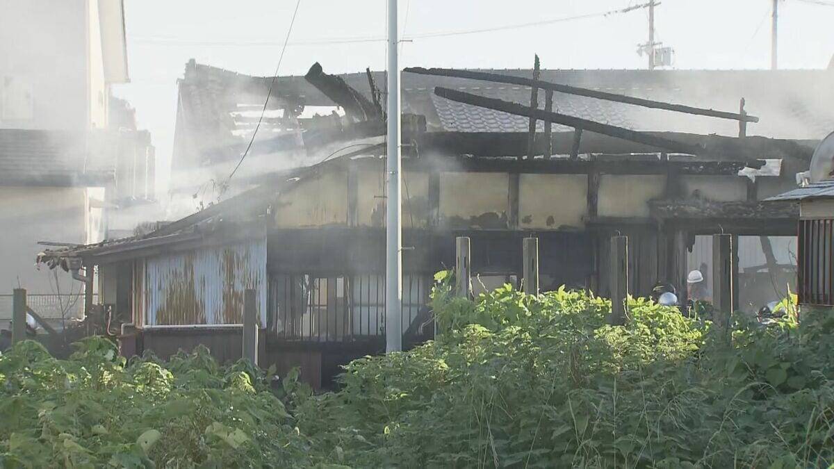 4人死亡の住宅火災 遺体の性別が4～13歳の子どもと一致 10月5日から司法解剖 死因や身元の特定進める 三重･津市
