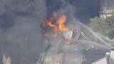 「プラスチックのリサイクルを手掛ける工場で火事 隣接する山林にも延焼 約5時間後に鎮火 2人搬送も命に別状なし 岐阜・美濃市」の画像2