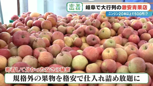 「｢詰め放題｣を超えて“積み放題” !?  ニンジン20本以上で500円 激安店｢いもゴリラ朝市｣ 代表は約130キロ激走して出荷作業の手伝いも」の画像