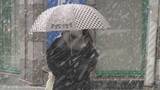 「名古屋市内でも雪　9日明け方にかけて東海地方は平地でも大雪のおそれ　交通障害に注意を」の画像1