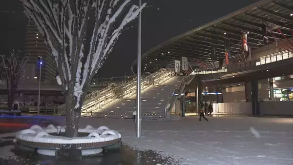 「【大雪情報】東海地方各地で雪を観測 岐阜市で10センチの積雪 東海道新幹線は始発から一部区間で速度を落として運転 週末にかけて岐阜を中心に警戒を 最新の雪シミュレーション 気象庁」の画像