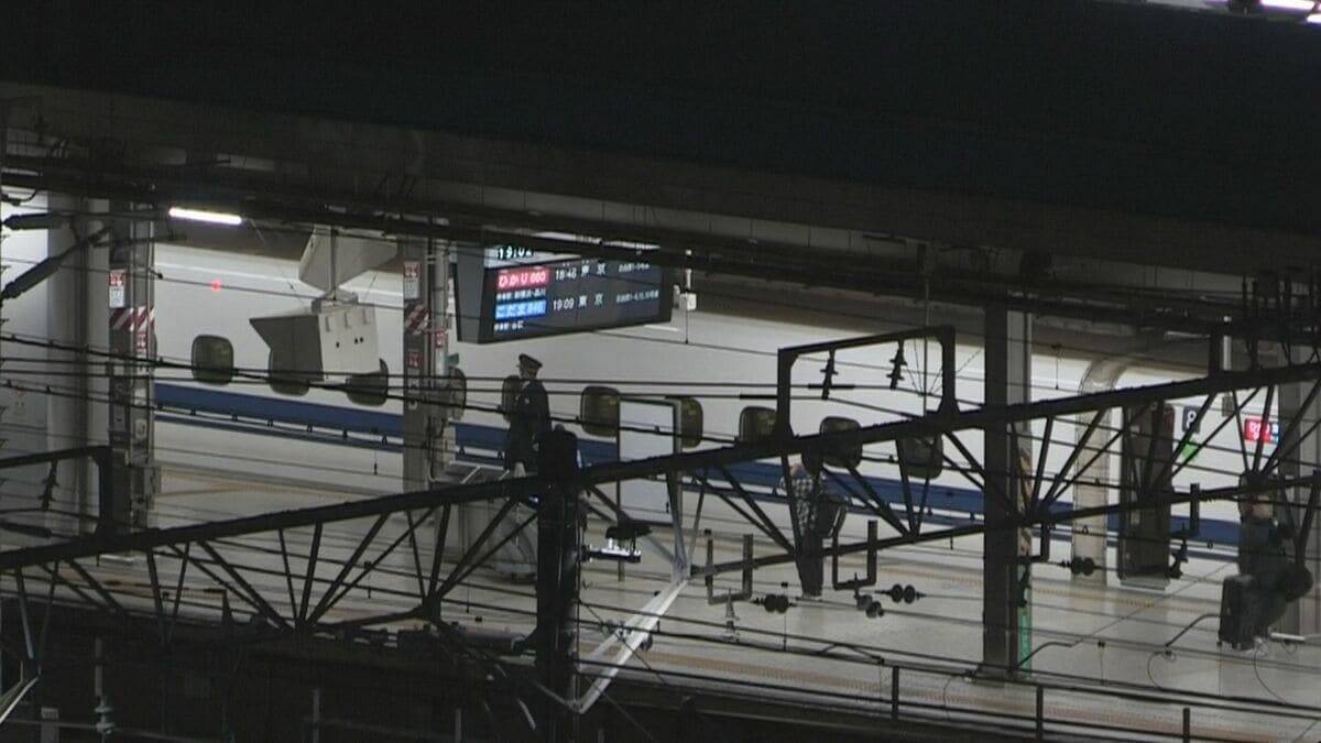 【速報】東海道新幹線 豊橋～小田原 上り線で運転見合わせ（1日午後6時55分現在）