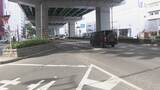 「本線を走行中のバイクが側道から出てきた車と衝突 バイクの男性が死亡 このほか交差点で歩行者の男性が車にはねられ死亡 名古屋・中区で交通事故相次ぐ」の画像1