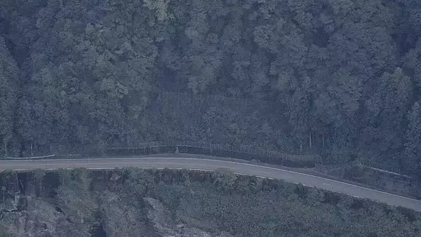 「【速報】のり面から滑落した男性死亡 道路の点検作業中に… 岐阜･八百津町の国道41号」の画像