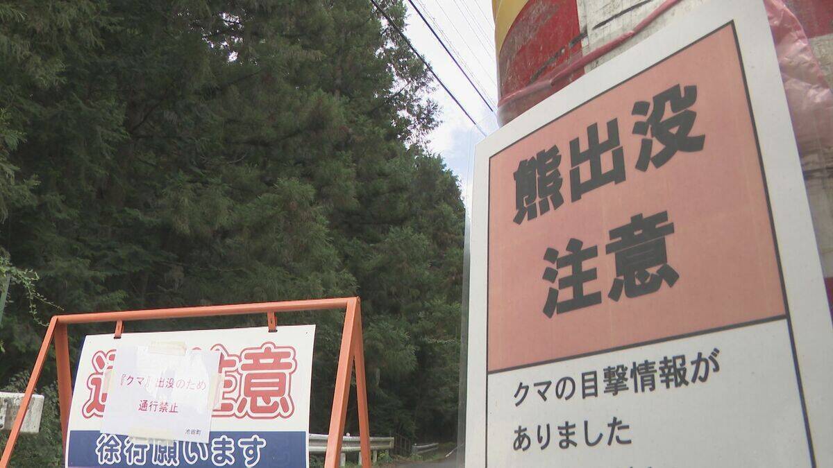 またランニング中に… 岐阜でクマ被害 70代男性が右頬をひっかかれ軽いけが 体長50～60センチの子グマか