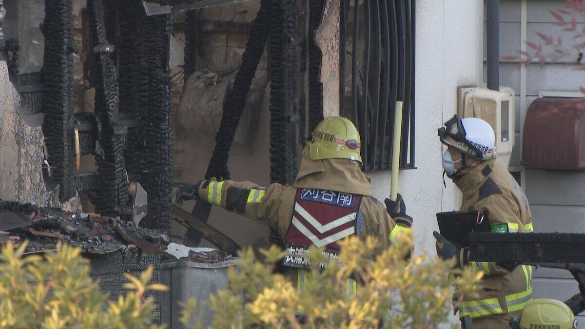 早朝に火事 木造住宅が全焼し3人がやけど 周辺の住宅５軒の一部が焼ける 愛知・高浜市