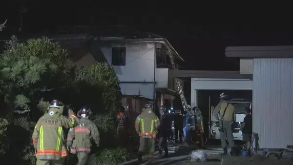 「「爆発音があり煙が出ている」住宅火災で焼け跡から1人の遺体　岐阜・安八町」の画像