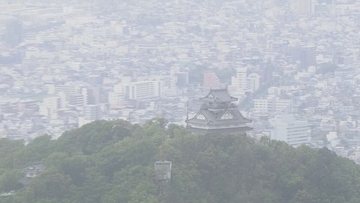 GW終盤 東海3県はどこがにぎわった？ 空から調査 “日本最古の天守” 愛知･犬山城には1時間待ちの行列