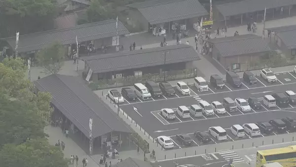 「GW終盤 東海3県はどこがにぎわった？ 空から調査 “日本最古の天守” 愛知･犬山城には1時間待ちの行列」の画像
