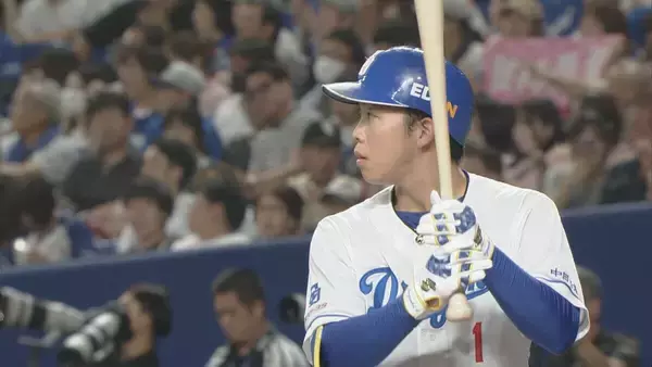 【NPB AWARDS 2025】12球団で唯一フル出場 岡林勇希選手（23）がベストナイン賞と最多安打者賞を受賞 松山晋也投手･大野雄大投手も 中日ドラゴンズ