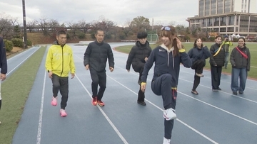 世界陸上女子5000メートル日本代表の山本有真選手が走り方教室でお手本　愛知・日進市でスポーツの楽しさ知るイベント