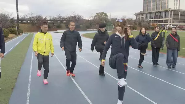 世界陸上女子5000メートル日本代表の山本有真選手が走り方教室でお手本　愛知・日進市でスポーツの楽しさ知るイベント