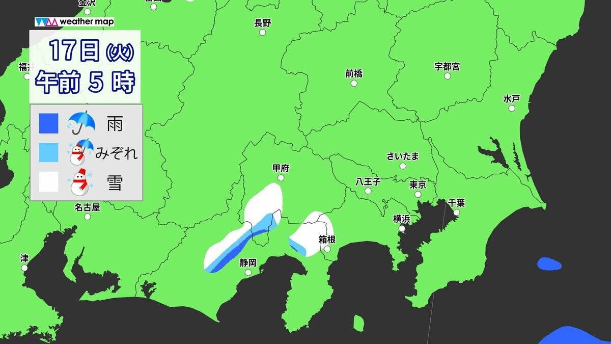 東京で“積雪”か きょう午後～明日にかけて… 23区で積雪になる条件とは？いつどこで雪が降る？最新のシミュレーション 気象庁【雪情報】