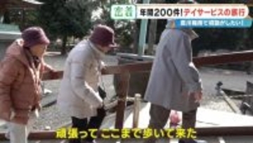 2万円超でも即完売の“デイサービス旅行” 車いすで豊川稲荷に…  参加者6人を看護師や理学療法士など4人がサポート