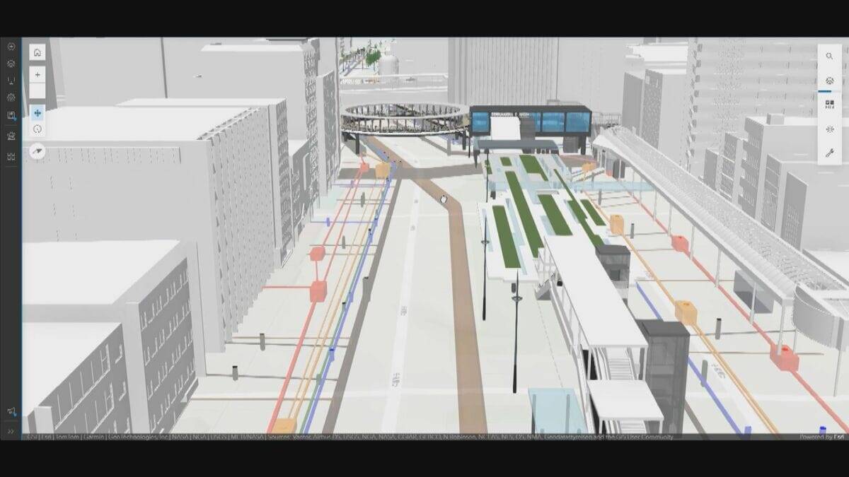 下水管もガス管も“見える化” ｢デジタル3D地図｣を三重･四日市市と大手設計会社が開発 工事や災害復旧などで活用へ
