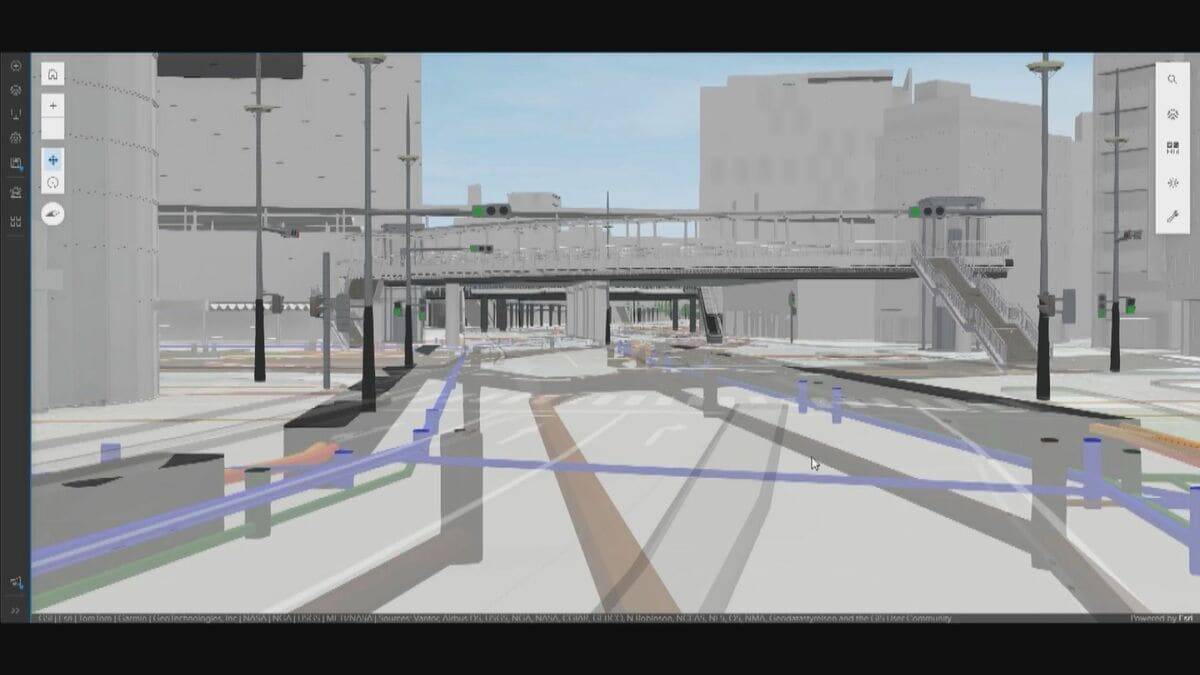 下水管もガス管も“見える化” ｢デジタル3D地図｣を三重･四日市市と大手設計会社が開発 工事や災害復旧などで活用へ