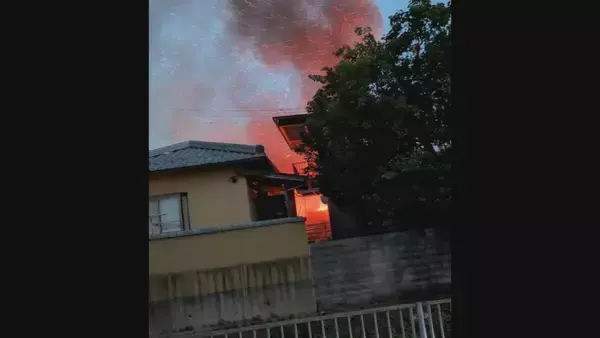 「｢ボンボンと音がして…｣ 住宅火災で2人死亡 遺体は性別や年齢不明 46歳男性と68歳母親と連絡取れず… 岐阜・垂井町」の画像