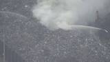「｢野積みの金属スクラップが燃えている｣ 大同特殊鋼 工場敷地内で火事 12時間以上経過も鎮火せず… 愛知･東海市」の画像9