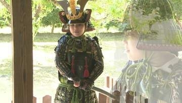 ５月５日はこどもの日　甲冑姿で凛々しく！　千葉県立房総のむらで恒例の春まつり