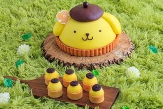 千葉にポムポムプリンのスイーツビュッフェ　大きなお顔にキュン♡主役級タルトも