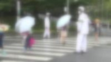 信号ない横断歩道で一時停止する車　千葉県４８.４％　５年連続で全国平均下回る