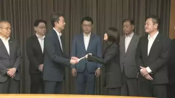 外環道と成田空港結ぶ「北千葉道路」早期整備へ　沿線７市が熊谷知事に要望