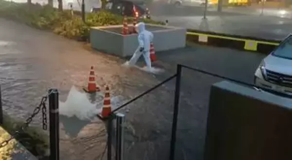 千葉県で記録的豪雨　レベル５の特別警報続出　多くの帰宅困難者が疲れた表情も