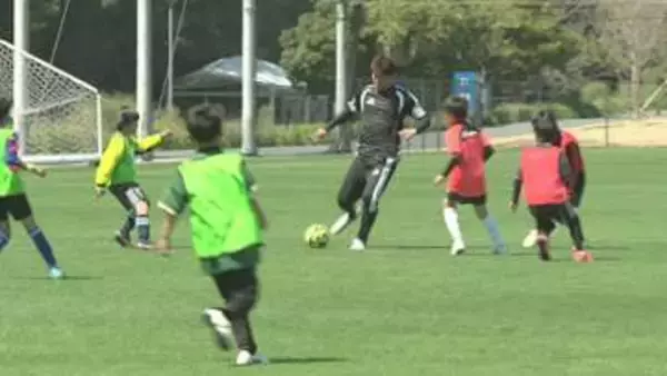 元サッカー日本代表・柿谷曜一朗さんとプレーも　親子で食とサッカー学ぶ　千葉市