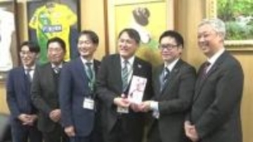 春の新小学１年生たちを守る黄色いワッペン　千葉市で６２回目の寄贈