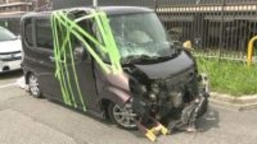 千葉・船橋の国道で軽自動車の単独事故　４人搬送　うち１人意識不明