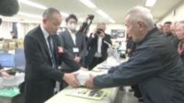 JR久留里線久留里―上総亀山間の存続求め　市民団体が君津市に９千人超署名提出