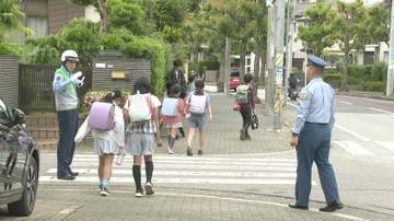 学校に慣れた６月こそ危険！　四街道で小学生の通学を見守る活動