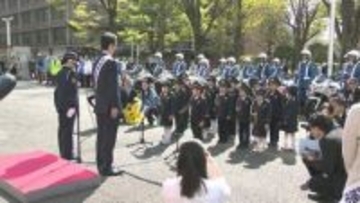春の全国交通安全運動はじまる　千葉市の幼稚園児たちも交通安全を誓う