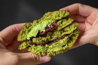 北海道産小倉餡×抹茶バタークリーム　千葉・匝瑳などで人気どら焼き期間限定販売