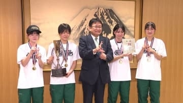 “最後まで全力で”　バスケ全国大会出場の千葉市中学生チーム　意気込み語る