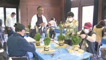 伝統文化の魅力に触れて　新年を前に門松づくりの講習会　千葉市