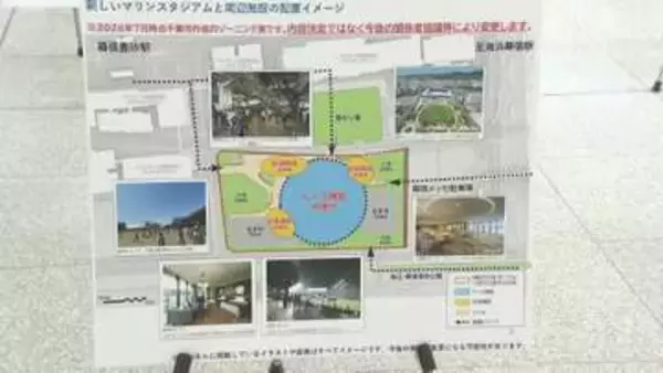 ドーム化のマリンスタジアム再整備に向けて 千葉市内でオープンハウス開催