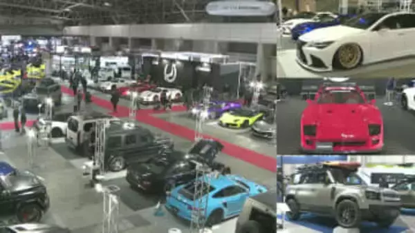 カスタムカーなど８００台以上が集結　幕張メッセで東京オートサロン開幕