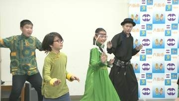 モンゴル・ウランバートルの生徒ら八街市を表敬訪問　感謝の歌と踊りを披露