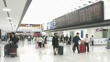 ５月過去最高に　成田空港国際線利用の外国人２０７万人　円安も日本人は回復傾向