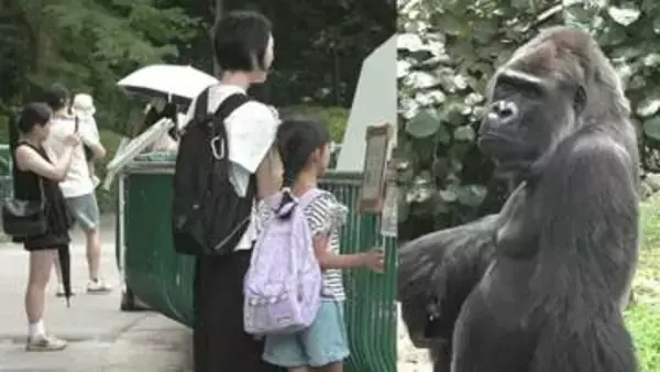 台風接近のお盆休み　家族連れが「近場」で思い出作り　千葉市動物公園