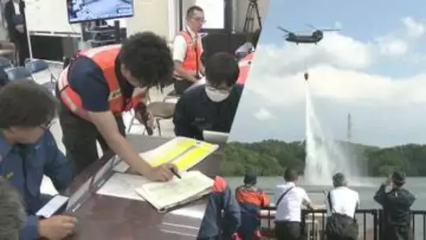 大規模な山火事への対策強化　千葉県と君津市の林野火災対策訓練