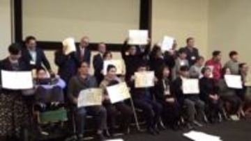 「よろこび！」がテーマ　障害のある人のアート公募展　千葉県立美術館で表彰式